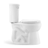 Image for Power Flush 12 inch Rough In Two-Piece 1.28 GPF Single Flush Elongated Toilet in White Seat Included