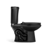 Image for 12 inch Rough In Two-Piece 1.1 GPF 1.6 GPF Dual Flush Elongated Toilet in White Seat Included