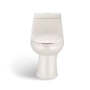 Image for McClure 12 in. Rough In One-Piece 1.28 GPF Single Flush Elongated Toilet in White Seat Included