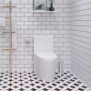 Image for Buxton 1-Piece 1.6 GPF/1.1 GPF Dual Flush Elongated Toilet in White