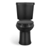 Image for 12 inch Rough In Two-Piece 1.1 GPF 1.6 GPF Dual Flush Elongated Toilet in White Seat Included