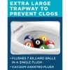 Image for Power Flush 12 inch Rough In One-Piece 1.28 GPF Single Flush Elongated Toilet in White Seat Included