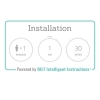 Image for 12 inch Rough In Two-Piece 1.1 GPF 1.6 GPF Dual Flush Elongated Toilet in White Seat Included