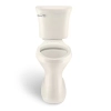 Image for SuperClean 12 inch Rough In Two-Piece 1.28 GPF Single Flush Elongated Toilet in Bone Seat Not Included