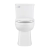 Image for Power Flush 12 inch Rough In One-Piece 1.28 GPF Single Flush Elongated Toilet in White Seat Included
