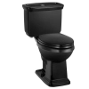 Image for Newcastle 12 in. Rough In Two-Piece 1.0 GPF/1.28 GPF Dual Flush Elongated Toilet in White Seat Included