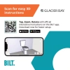 Image for 12 inch Rough In Two-Piece 1.1 GPF 1.6 GPF Dual Flush Elongated Toilet in White Seat Included