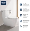 Image for 2-piece 4.8 Lpf (1.28 gpf) Right Height Elongated Toilet