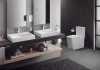 Image for Eurocube Two-Piece Elongated Dual Flush Toilet