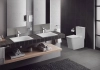 Image for Eurocube Two-Piece Elongated Dual Flush Toilet