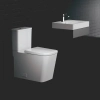 Image for Eurocube Two-Piece Elongated Dual Flush Toilet