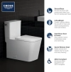 Image for 2-piece 4.8 Lpf (1.28 gpf) Right-Hand Trip Lever Right Height Elongated Toilet