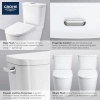 Image for 2-piece 4.8 Lpf (1.28 gpf) Right-Hand Trip Lever Right Height Elongated Toilet