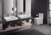 Image for Eurocube Two-Piece Elongated Dual Flush Toilet
