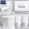 Image for 2-piece 4.8 Lpf (1.28 gpf) Right Height Elongated Toilet