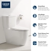Image for Essence Two-Piece Elongated Dual Flush Toilet