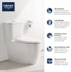 Image for Essence Two-Piece Elongated Dual Flush Toilet