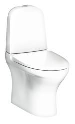 Toilet Estetic 8300 - hidden S/P-trap, Hygienic Flush
