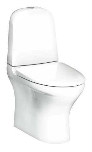 Toilet Estetic 8300 - hidden S/P-trap, Hygienic Flush
