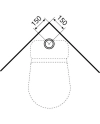 Image for Toilet Nautic 1500 - hidden S-trap, Hygienic Flush