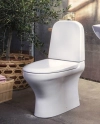 Image for Toilet Estetic 8300 - hidden S/P-trap, Hygienic Flush