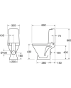 Image for Toilet Nordic³ 3510 - hidden P-trap