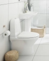 Image for Toilet Estetic 8300 - hidden S/P-trap, Hygienic Flush