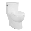 Image for MALIBU One-Piece Toilet, Round Front