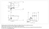Image for Inax Saras Light-E with side panel AC-816VN