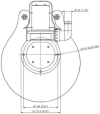 Image for SPX FLOW AquaT Silent Electric Compact Marine Electric Toilet