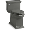 Image for Memoirs 1.28 GPF Compact Elongated One-Piece Comfort Height Toilet with AquaPiston and Glenbury Quiet-Close Seat Included