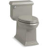 Image for Memoirs 1.28 GPF Elongated One-Piece Comfort Height Toilet with AquaPiston Technology - Seat Included