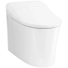 Image for Eir 0.8 / 1.0 GPF Dual Flush One Piece Elongated Chair Height Toilet with Actuator Plate Flush - Bidet Seat Included