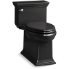 Image for Memoirs 1.28 GPF Compact Elongated One-Piece Comfort Height Toilet with AquaPiston and Glenbury Quiet-Close Seat Included