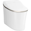 Image for Eir 0.8 / 1.0 GPF Dual Flush One Piece Elongated Chair Height Toilet with Actuator Plate Flush - Bidet Seat Included