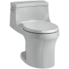 Image for San Souci 1.28 GPF One-Piece Round-Front Toilet with AquaPiston Technology - Seat Included
