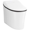 Image for Eir 0.8 / 1.0 GPF Dual Flush One Piece Elongated Chair Height Toilet with Actuator Plate Flush - Bidet Seat Included