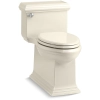 Image for Memoirs 1.28 GPF Elongated One-Piece Comfort Height Toilet with AquaPiston Technology - Seat Included