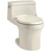 Image for San Souci 1.28 GPF One-Piece Round-Front Toilet with AquaPiston Technology - Seat Included