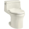 Image for San Souci 1.28 GPF One-Piece Round-Front Toilet with AquaPiston Technology - Seat Included