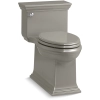 Image for Memoirs 1.28 GPF Compact Elongated One-Piece Comfort Height Toilet with AquaPiston and Glenbury Quiet-Close Seat Included
