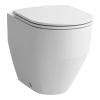 Image for LAUFEN PRO Floorstanding WC 'rimless', washdown, without flushing rim, outlet horizontal/vertical