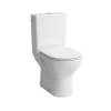 Image for LUA Floorstanding WC, close-coupled, washdown, 'rimless', outlet vertical