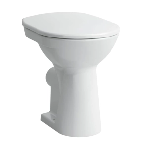 LAUFEN PRO Floorstanding WC 'comfort', washdown, with flushing rim, outlet horizontal, sitting height 450 mm (without WC seat)