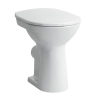 Image for LAUFEN PRO Floorstanding WC 'comfort', washdown, with flushing rim, outlet horizontal, sitting height 450 mm (without WC seat)