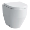 Image for LAUFEN PRO Floorstanding WC 'rimless', washdown, without flushing rim, outlet horizontal/vertical