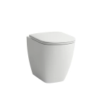 LUA Floorstanding WC, washdown, rimless, outlet horizontal or vertical