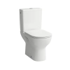 Image for LUA Floorstanding WC, close-coupled, washdown, 'rimless', outlet vertical