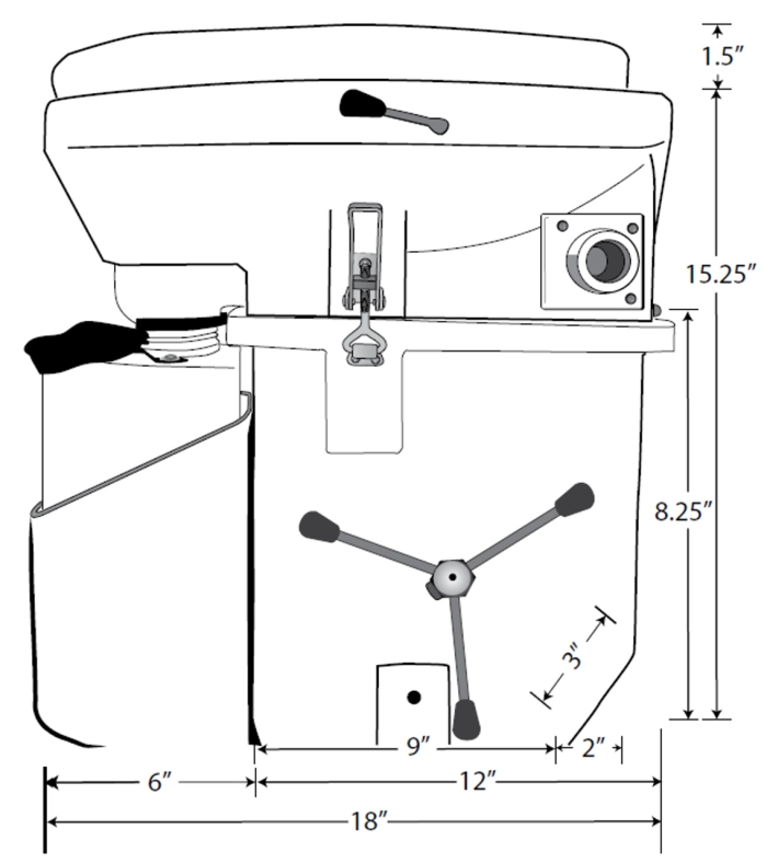 The Weekender Toilet