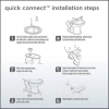 Image for THE ORIGINAL ™ 0.5/0.95 GPF 12" Rough-In Round Bowl Dual Flush Toilet